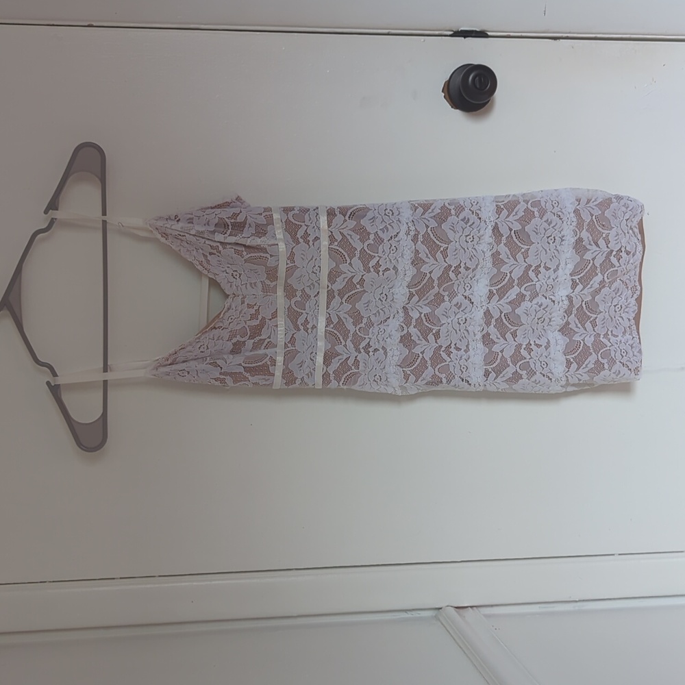 GUESS White mini dress